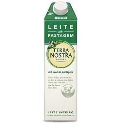 Leite de pastagem inteiro